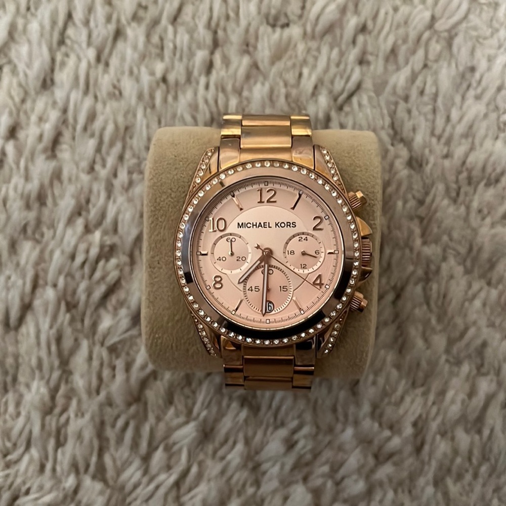 Michael Kors Rose Gold Watch